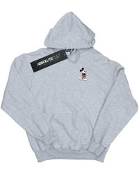 Disney - Mickey Mouse Kickin Retro Chest Hoodie - Lyst