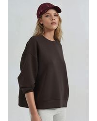 Busem - Relaxed Fit Crew Neck Modal Sweatshirt - Lyst