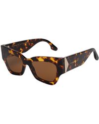 Victoria Beckham - Vb662S Geometric Sunglasses - Lyst