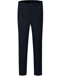Bugatti - Herren Geplooide Broek Met Stretchfunctie - Lyst