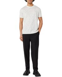 ARMANI EXCHANGE - Logo T-Shirt Met All-Over Print /Multikleurig) - Lyst