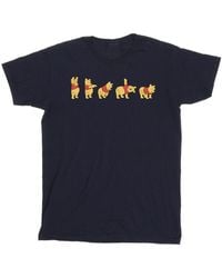 Disney - Winnie The Pooh Stretching T-Shirt Cotton - Lyst