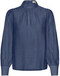 Inwear - Blouse Met Lange Mouwen Trishiw Blouse Met Lange Mouwen Blue - Lyst