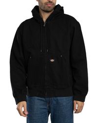 Dickies - Ongevoerde Canvas Jas Met Capuchon - Lyst