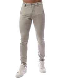 Levi's - Effen Slim Chino (Lichtgrijs) - Lyst