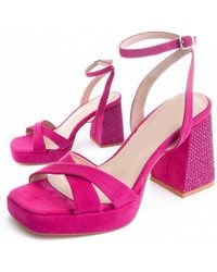 Montevita - Heel Sandal Festsand3 - Lyst