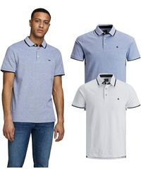 Jack & Jones - Multi-pack Classic Polo Pique T-shirt Met Korte Mouwen, 2-pack - Lyst