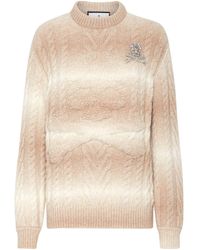 Philipp Plein - Rundhalspullover Skull&Bones - Lyst