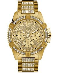 Guess - W0799G2 Frontier Watch Stainless Steel - Lyst