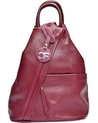 Carla Ferreri - Violette Ledertasche - Lyst