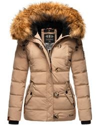 Navahoo - Damen Winterjacke Zoja – Warm, Stylisch & Mit Abnehmbarem Kunstfellkragen - Lyst