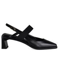 ANEST COLLECTIVE - Sandalen Geitenleer Zwart - Lyst
