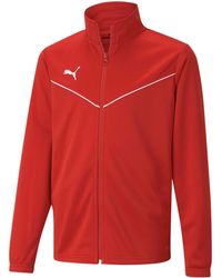 PUMA - Teamrise Sweatshirt 1/4 Zip Top - Lyst