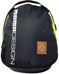 Momo Design - Rugzak Black And Cognac - Lyst