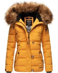 Navahoo - Damen Winterjacke Zoja – Warm, Stylisch & Mit Abnehmbarem Kunstfellkragen - Lyst