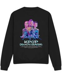 K-Pop Demon Hunters - Adult Huntr/X Poster Sweatshirt - Lyst