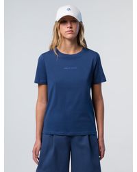 North Sails - T-Shirt Met Ton-Sur-Ton -Print - Lyst