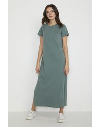 Kaffe - Jurk Regular Fit Balsam Green - Lyst