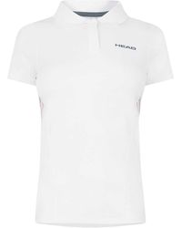 Head - Poloshirt Met Clublogo Voor - Lyst