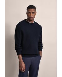 Bugatti - Herren Pullover Mit Geflechtstruktur - Lyst