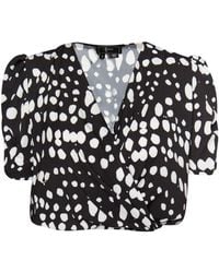 faina - Blouse Wit - Lyst
