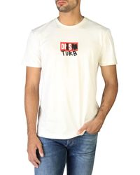 DIESEL - Tjustdiv T-Shirt Mit Kurzen Ärmeln - Lyst