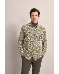 Bugatti - Herren Freizeithemd Mit Button-Down-Kragen - Lyst
