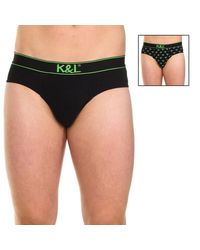 Kisses&Love - Pack-2 Slips Funny Breathable Fabric Kl2007 - Lyst