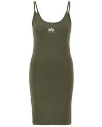 Alpha Industries - Basic Small Logo Dress - Lyst