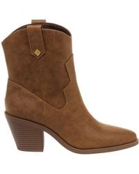 Rocket Dog - Ladies Feather Cowboy Boots (Walnut) - Lyst