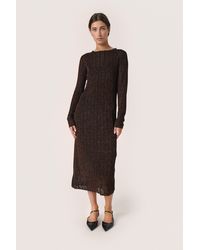 Soaked In Luxury - Jurk A-shape Copper Copper - Lyst