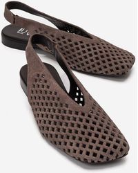Forever & Always Shoes - Delizia Leder-Slingback-Schuh - Lyst