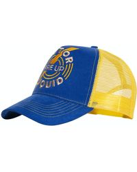 King Kerosin - Herren Trucker Cap Aus Feincord Mit Kontrastierendem Mesh Fire Up - Lyst
