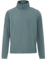 Dreimaster - Fleecepullover Männer Grau - Lyst