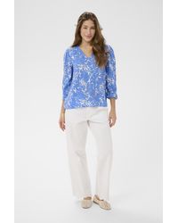 Cream - Blouse Met Lange Mouwen Crtiah Blouse Met Lange Mouwen Regular Fit - Lyst