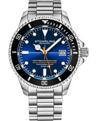 Stuhrling - Swiss Automatic Depthmaster Heritage 42Mm Diver - Lyst