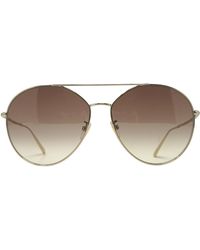 Givenchy - Gv7170/G/S J5G Ha Gouden Zonnebril - Lyst