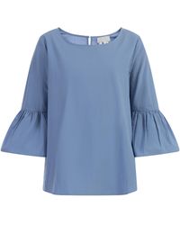 RISA - Katoenen Blouse Iridia - Lyst