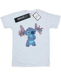 Disney - Lilo And Stitch Little Devils T-Shirt Cotton - Lyst