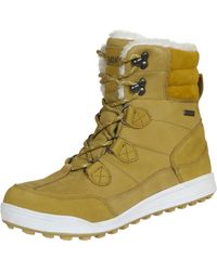 GUGGEN Mountain - Damen Fellstiefel Mit Lammwolle Winterstiefel - Lyst