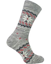 Comodo - Ladies Alpaca Merino Wool Hiking Socks - Lyst
