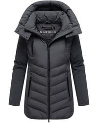 Marikoo - Winterjas Tivaa Xvi Met Softshell & Afneembare Capuchon - Lyst