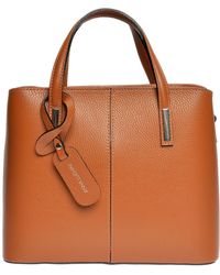 Anna Luchini - Braune Ledertasche - Lyst