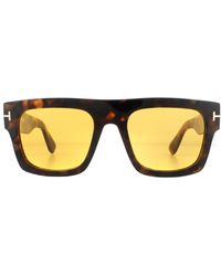 Tom Ford - Sunglasses Fausto Ft0711 56E Havana - Lyst