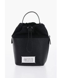 Maison Margiela - Mm11 5ac-emmertas Van Generfd Leer Met Schouderband Van Ketting In Zwart - Lyst