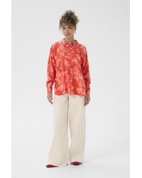 Cream - Overhemd Met Lang Mouwen Crbeatrice Overhemd Met Lang Mouwen Relaxed Fit - Lyst