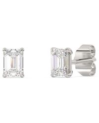 Diam Addict - Ohrring 585 Weißgold Mit Diamant - Lyst