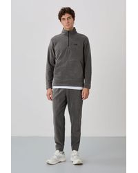 TOMMY LIFE - Fleece Sweatshirt And Pants Set - Lyst