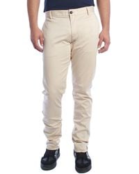Emporio Armani - Slim Fit Chino Trousers 3H1P15 - Lyst
