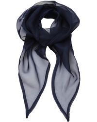 PREMIER - Damen Chiffon-Schal Chiffon-Halstuch (Dunkles Marineblau) - Lyst